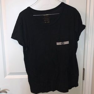 ♦️ Black RVCA short sleeve tee ♦️